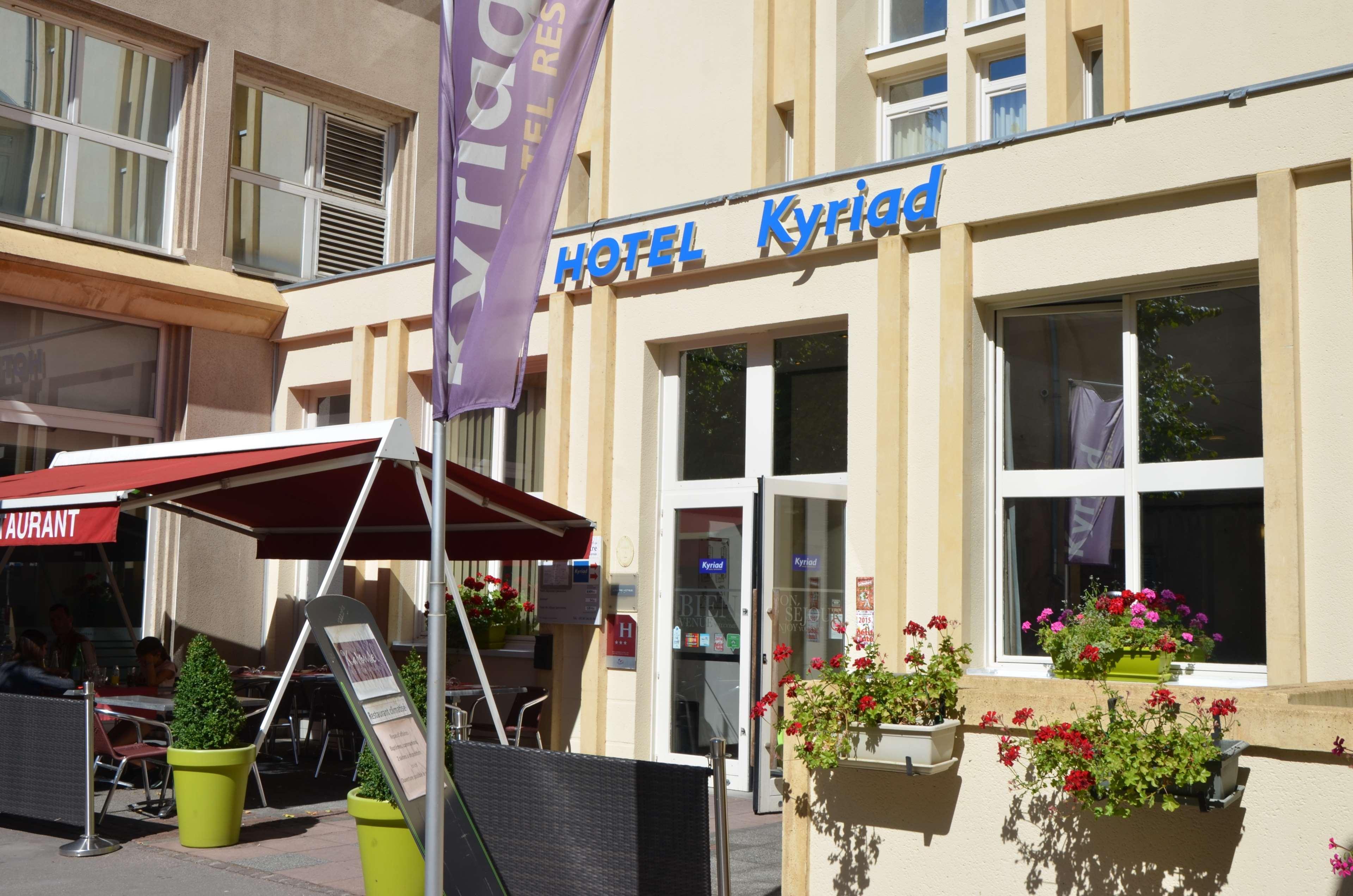 Hotel Kyriad Metz Centre - Restaurant Moze Zewnętrze zdjęcie